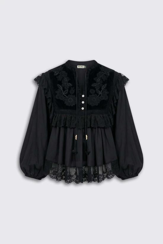  릭소 블라우스 Rixo London Diann 탑 릴리 자수