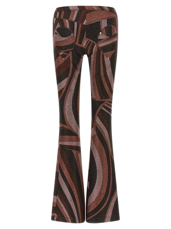 26FW 에밀리오푸치 플레어 팬츠 6URT906U867011 Bordeaux - EMILIO PUCCI