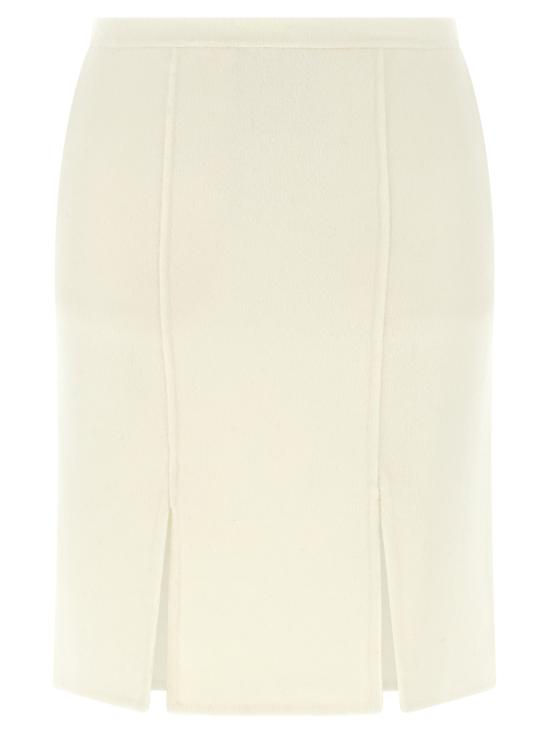 26FW 루루 드 세종 미디 스커트 JUDYIVORY White