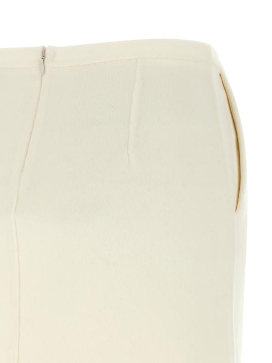 26FW 루루 드 세종 미디 스커트 JUDYIVORY White - LOULOU DE SAISON