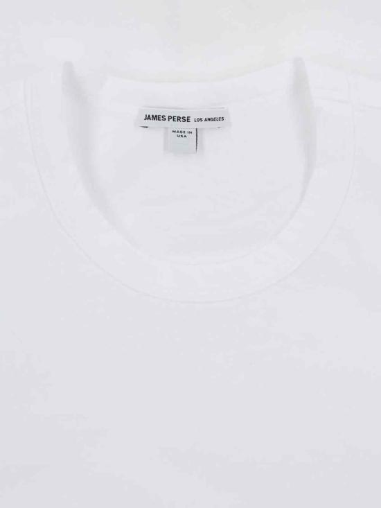 26FW 제임스펄스 클래식 핏 숏슬리브 크루넥 티셔츠 MLJ3311 WHITE - JAMES PERSE