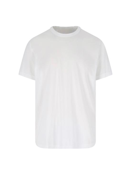 26FW 제임스펄스 클래식 핏 숏슬리브 크루넥 티셔츠 MLJ3311 WHITE
