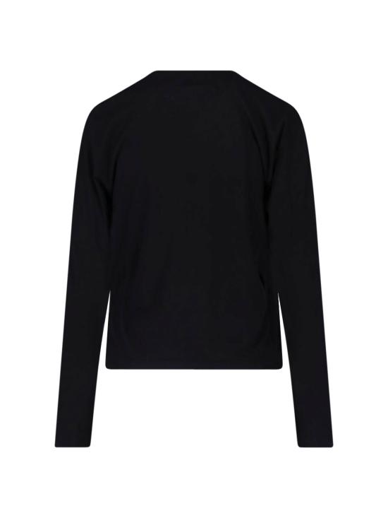 26FW 제임스펄스 박시 긴소매 티셔츠 WLJ3113 BLACK - JAMES PERSE