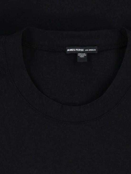 26FW 제임스펄스 반팔 티셔츠 WKJ3637 BLACK - JAMES PERSE