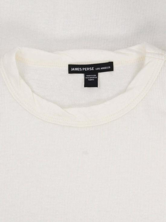 26FW 제임스펄스 반팔 티셔츠 WVA3978 IVORY CREAM - JAMES PERSE