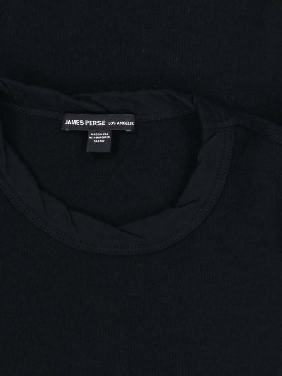 26FW 제임스펄스 반팔 티셔츠 WVA3978 BLACK - JAMES PERSE