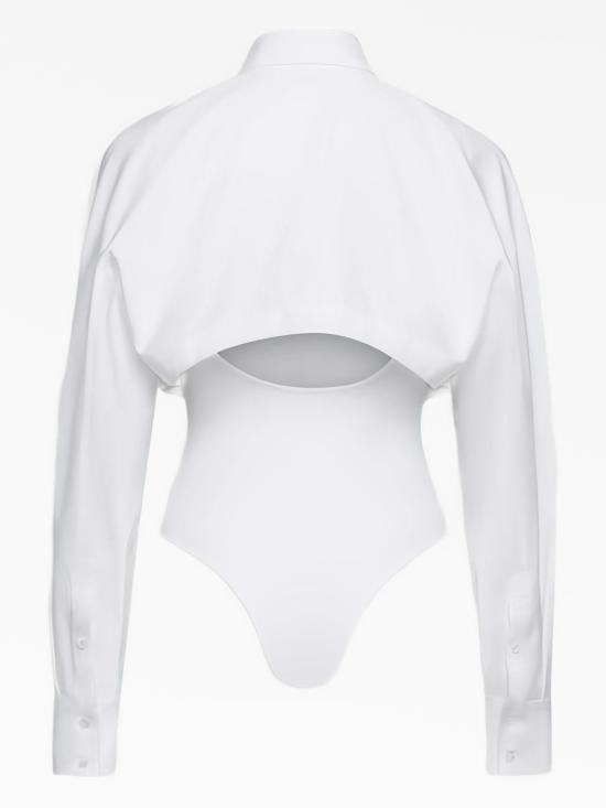  알라이아 블라우스/셔츠 AA9C0930T611A000 White - ALAIA