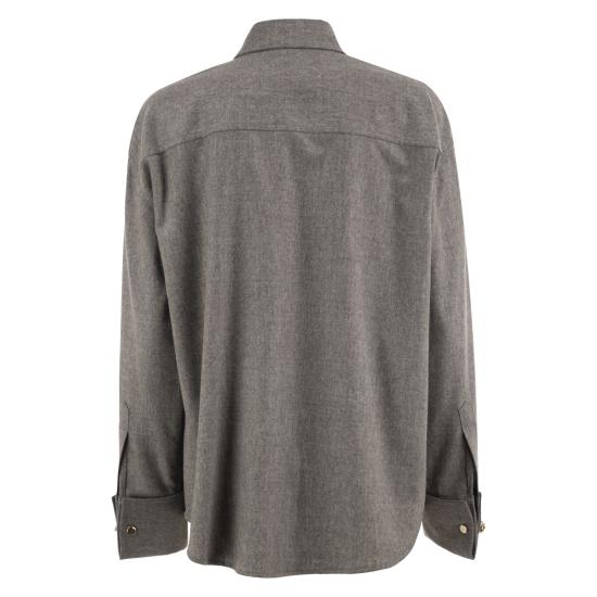 26FW 파비아나 필리피 블라우스/셔츠 CAD226F693 GREY - FABIANA FILIPPI