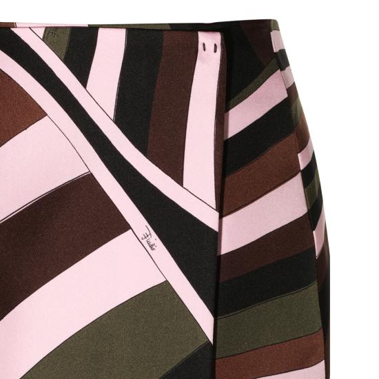 26FW 에밀리오푸치 미디 스커트 6URV35 6U751012 KHAKI PINK - EMILIO PUCCI