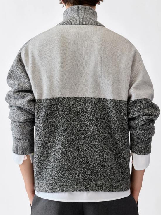 26FW 자크뮈스 터틀넥 SWM00630AK00282 915 MULTI GREY - JACQUEMUS