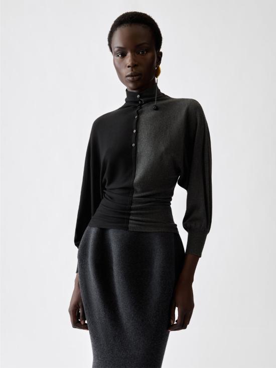 26FW 자크뮈스 터틀넥 TOW00953AK00342 090 MULTI BLACK - JACQUEMUS
