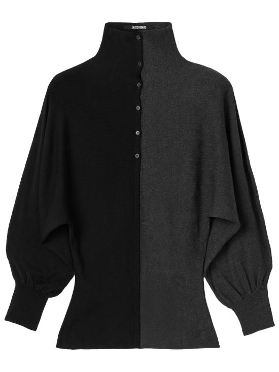 26FW 자크뮈스 터틀넥 TOW00953AK00342 090 MULTI BLACK
