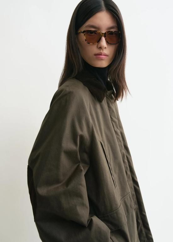  토템 코트 01a03d6a ee82 7040 bb5e 8bdf9e5aa446 GREEN - TOTEME