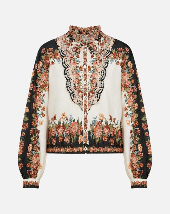  팜 리오 셔츠 361385 26093 WINTER FLORAL CREAM