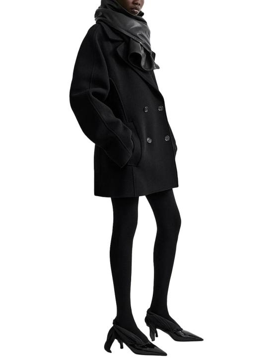  토템 코트 01a03d6b 7066 71e1 a3a8 c5456ca15567 BLACK - TOTEME