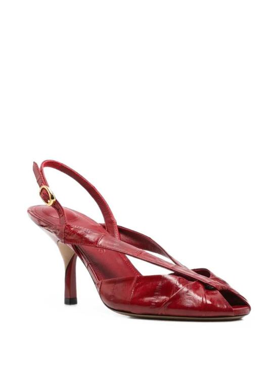 26FW 자크뮈스 슈즈 26HFOW00223AC33H01 RED 470 - JACQUEMUS