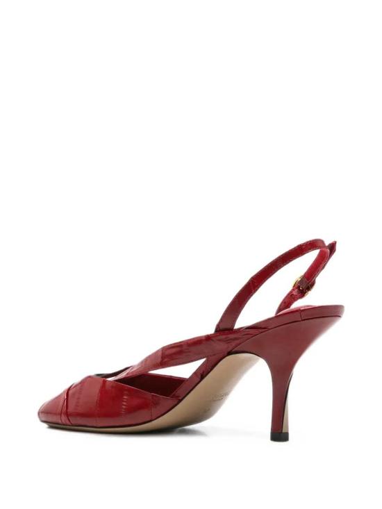 26FW 자크뮈스 슈즈 26HFOW00223AC33H01 RED 470 - JACQUEMUS