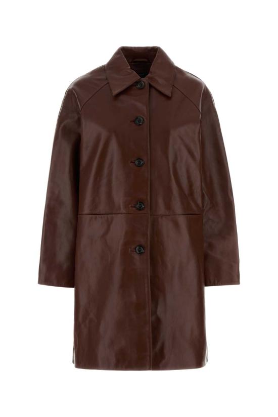 26FW 쉐르 가죽 자켓 MAN1389LOGAN MAR53 Brown