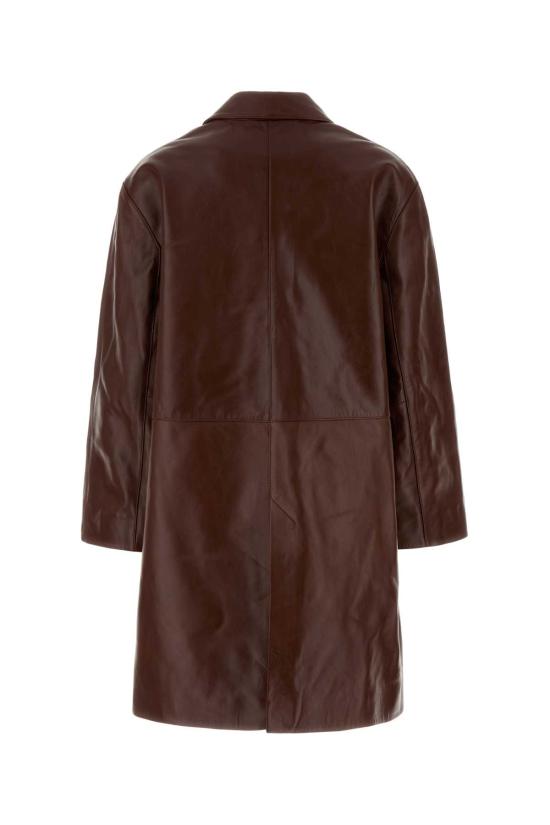 26FW 쉐르 가죽 자켓 MAN1389LOGAN MAR53 Brown - SOEUR