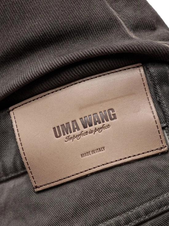  우마 왕 팬츠 01a03d69 c276 7349 b1d4 fb04000768fc GREY BROWN - UMA WANG