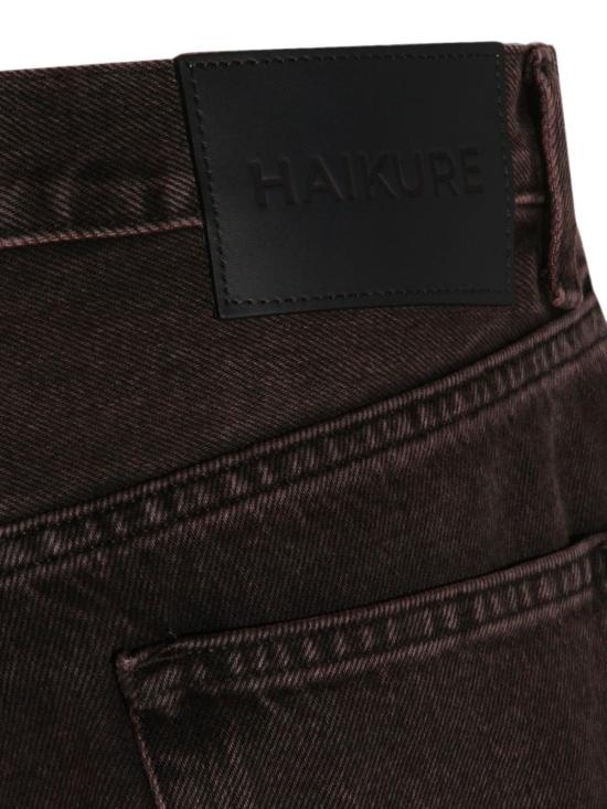 26FW 하이쿠레 데님 팬츠 HEW03296 DF119L0939 PINK BLACK - HAIKURE