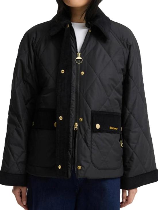  바버 패딩 01a06c1c 8cb8 7cac 98b5 b65c382ca163 BLACK - BARBOUR