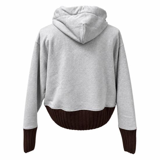 26FW 이곤랩 후드 티셔츠 HD002B GRAY GREY - EGONLAB