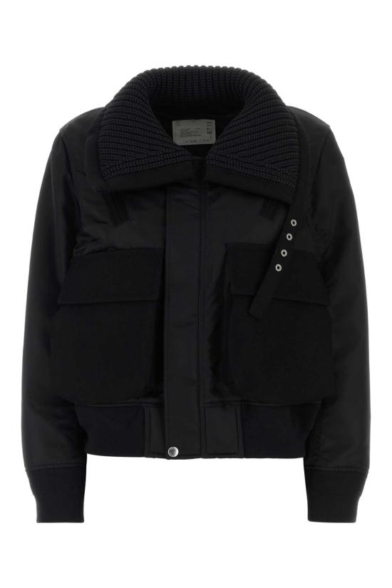 26FW 사카이 수트 자켓 2608715 001 Black