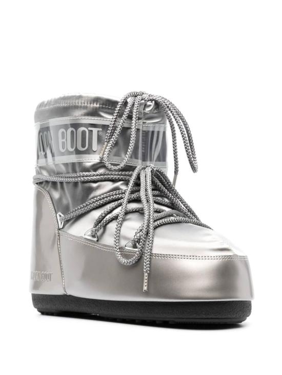 26FW 문부츠 아이콘 로구 글랜스 부츠 1409350 H001 SILVER - MOON BOOT