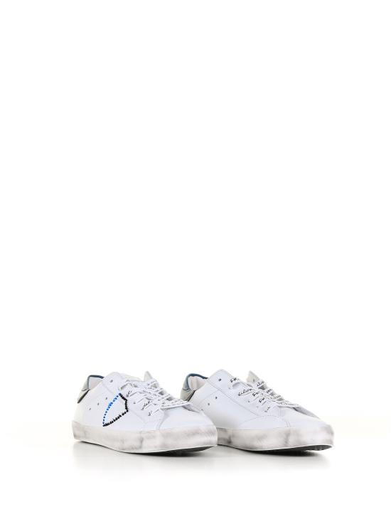  [키즈] 필립모델 스니커즈 72697 VAR 2 BIANCO BLU - PHILIPPE MODEL
