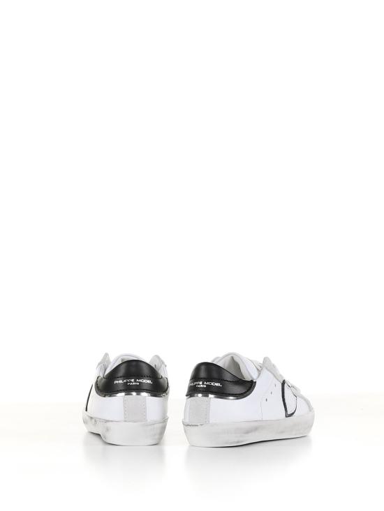  [키즈] 필립모델 스니커즈 72681 VAR 3 BIANCO NERO - PHILIPPE MODEL