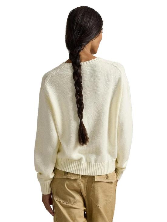  랄프 로렌 스웨터 01a03d6a 1be2 7697 9598 d3f845394e47 BEIGE - RALPH LAUREN