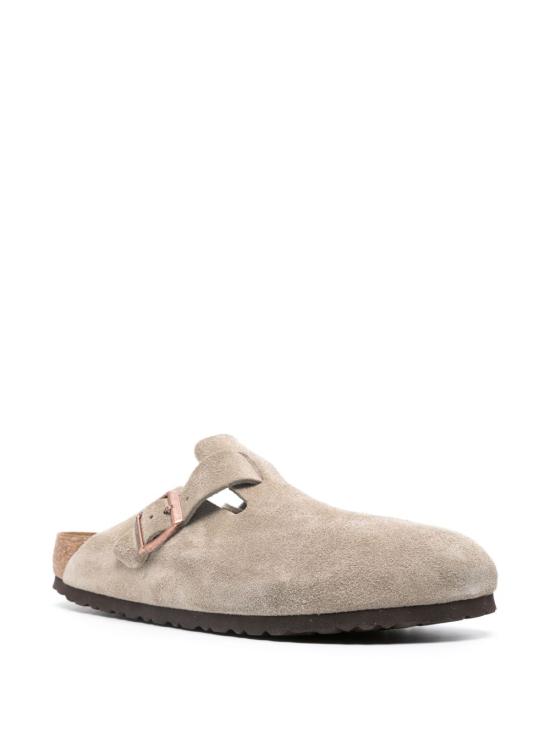 26FW 버켄스탁 보스턴 소프트 풋베드 뮬 560773 TAUPE - BIRKENSTOCK
