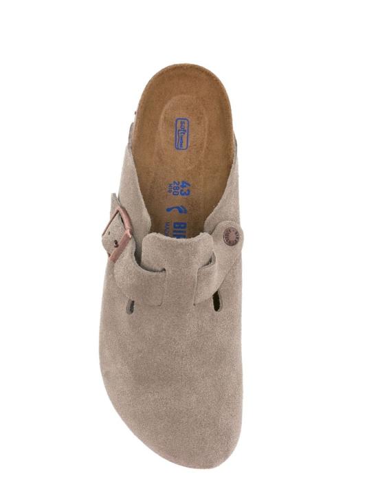 26FW 버켄스탁 보스턴 소프트 풋베드 뮬 560773 TAUPE - BIRKENSTOCK
