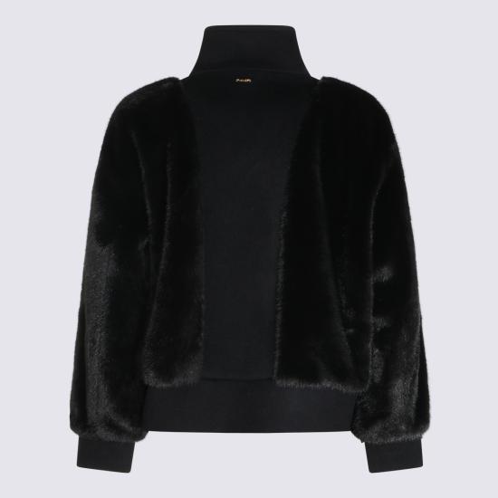 26FW 트윈셋 가죽 자켓 262TT2180 S2226100006 NERO - TWINSET