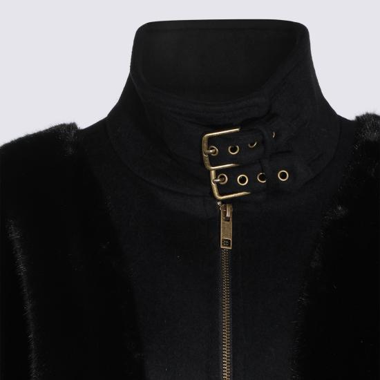 26FW 트윈셋 가죽 자켓 262TT2180 S2226100006 NERO - TWINSET