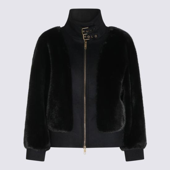 26FW 트윈셋 가죽 자켓 262TT2180 S2226100006 NERO