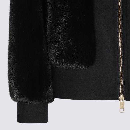 26FW 트윈셋 가죽 자켓 262TT2180 S2226100006 NERO - TWINSET