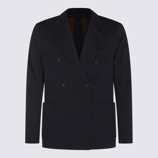 26FW 라르디니 수트 자켓 AC691E27 ACJ67054850 NAVY BROWN