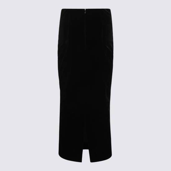 26FW 알베르타 페레티 미디 스커트 262M0105 51410555 NERO - ALBERTA FERRETTI