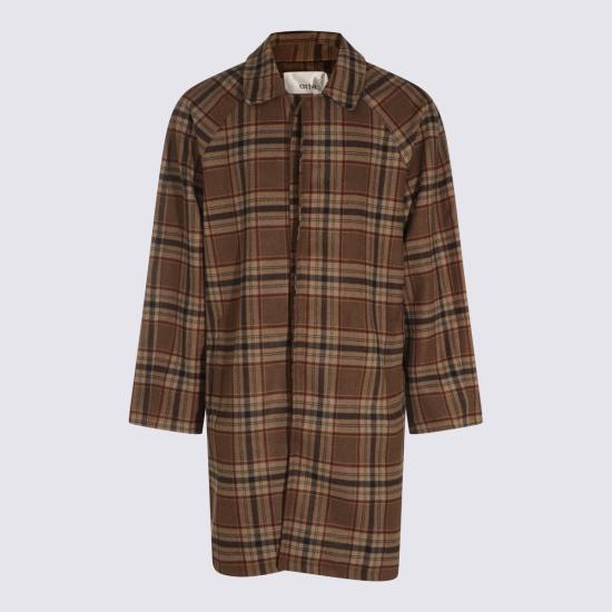 26FW 아르떼 앤트워프 코트 AW26057C 901 PLAID