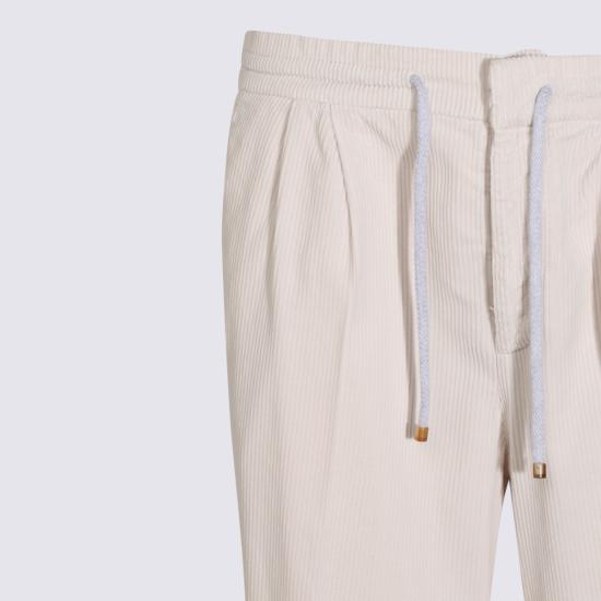 26FW 브루넬로 쿠치넬리 스트레이트 팬츠 M280NE1710 C6332 GHIACCIO - BRUNELLO CUCINELLI