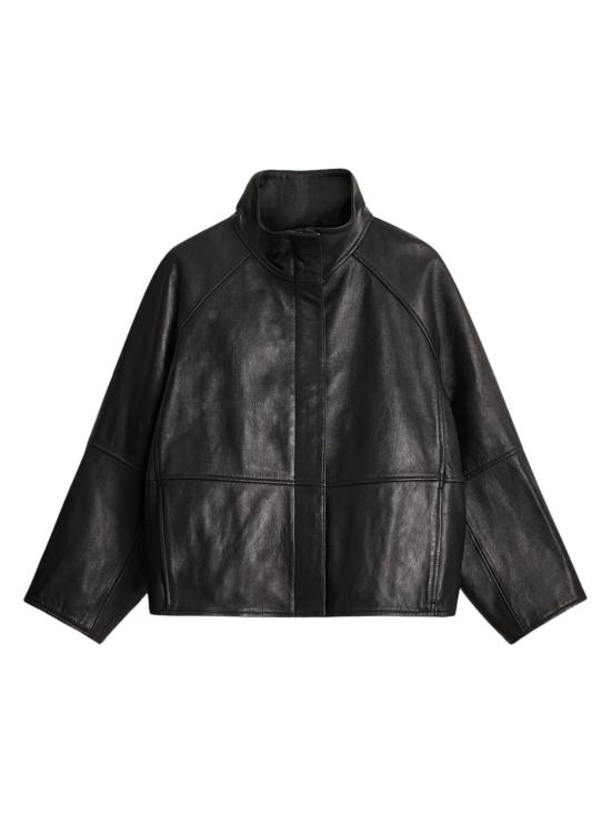 26FW 쉐르 가죽 자켓 BLS0117 NOI01 BLACK