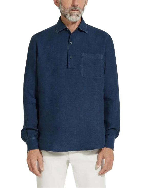  에르메네질도제냐 셔츠 01a03d69 9b4f 7854 811e 27bf280d1162 NAVY - ERMENEGILDO ZEGNA