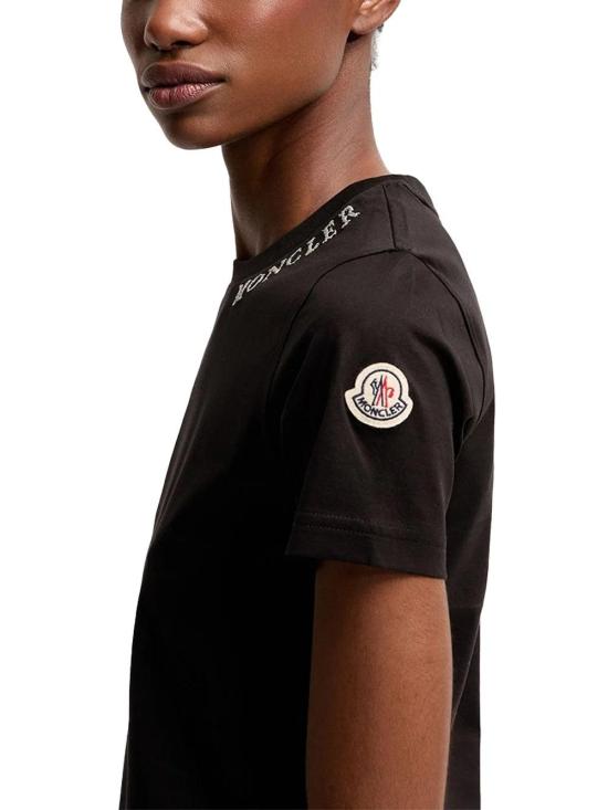  몽클레어 폴로 티셔츠 01a03d69 0354 77d5 991a 5553d5658fb6 BLACK - MONCLER