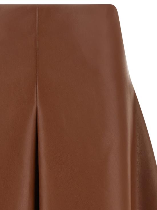 26FW 누드 롱 스커트 1103W2620353 Brown - NUDE