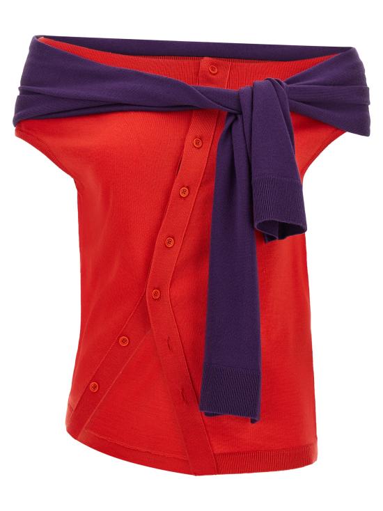26FW JW앤더슨 탑 KW1576YN0100459 Red