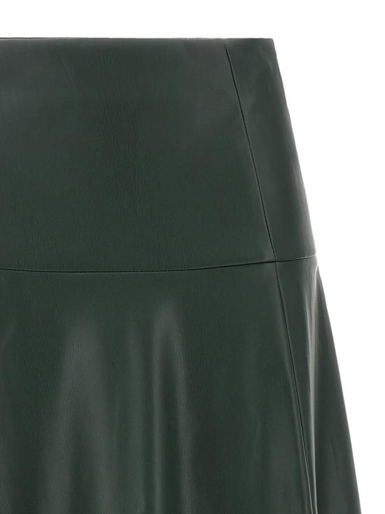 26FW 누드 미디 스커트 1103W26200234 Green - NUDE