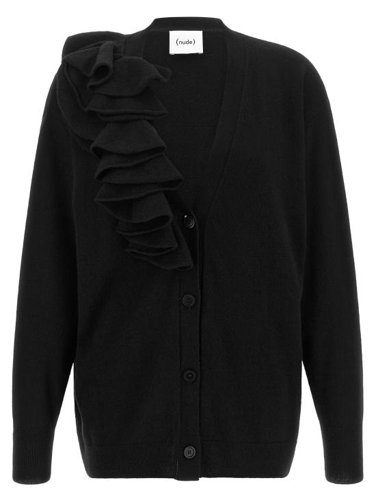 26FW 누드 가디건 1101W2609409 Black