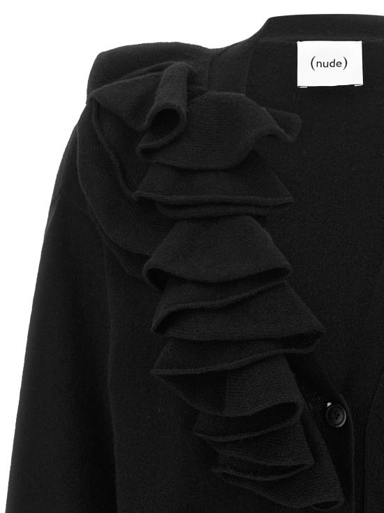 26FW 누드 가디건 1101W2609409 Black - NUDE